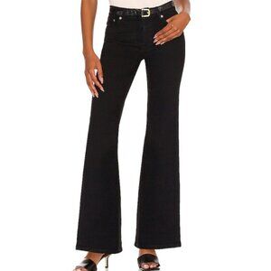 Lovers and Friends Women's Jeans Low Rise Ultra Flare Shadow Hill Black 27
